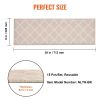VEVOR Stair Treads, Stairs Carpet Non Slip 9" x 28", Indoor Stair Runner for Wooden Steps