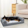 Dog Bed Pet Bed Sofa Dog Couch Pet Cushion Carpet Mattress with Washable and Removable Cover for Medium Large Dogs